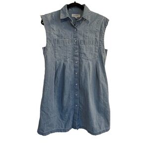 Banana Republic Utility Mini Shirtdress Women’s Size XS Denim